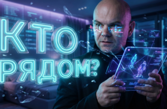 Женщина, проснувшаяся и выясняющая, кто сидит на кровати