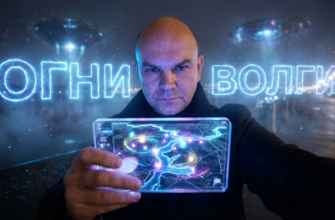 Светящиеся огни над рекой Волга, наблюдаемые сотнями людей.