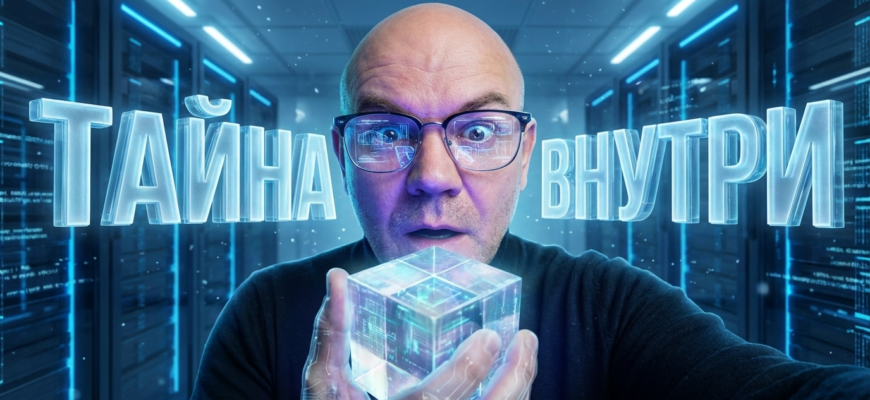 Запечатанная коробка из магазина, сын предвкушает открытие содержимого.